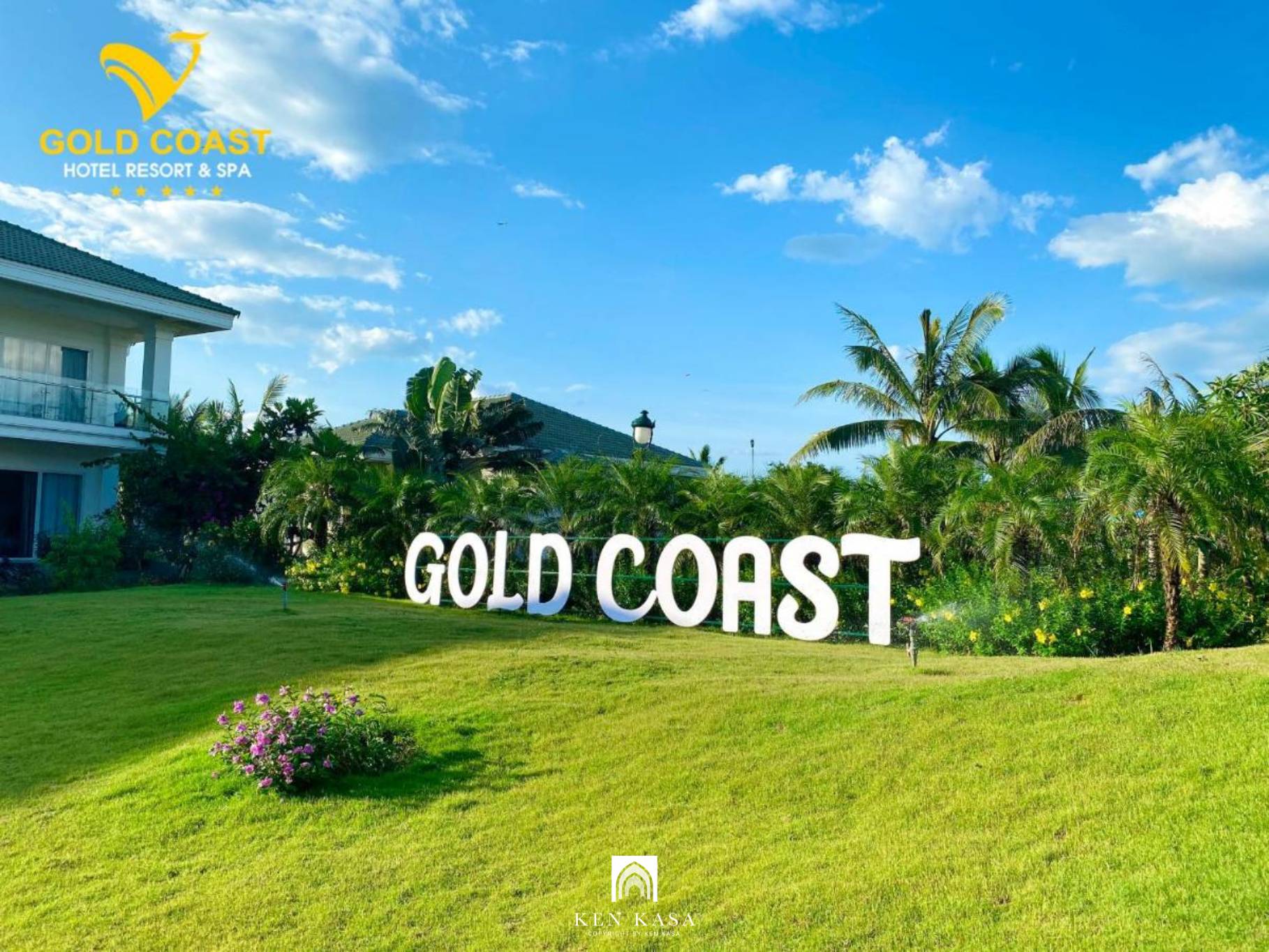 Không gian ngoài trời tại Gold Coast Hotel Resort & Spa